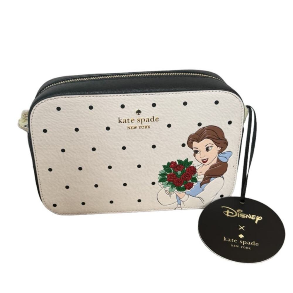 Kate Spade Disney Beauty and The Beast Belle Mini Camera Crossbody